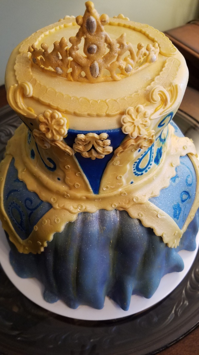 Pointe Costume Cake Top View