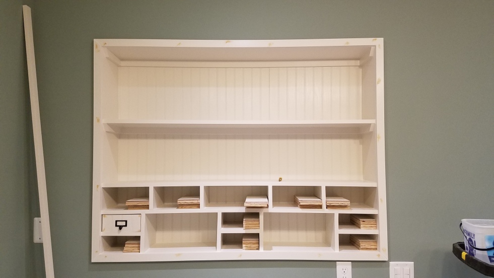 Craft Room Project: Recessed Area Outer Trim Finish